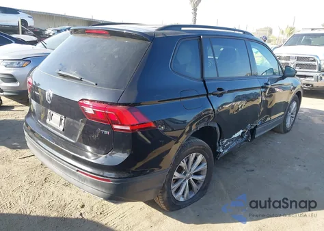 2018 Volkswagen Tiguan 2.0T S from USA, damaged, VIN 3VV1B7AX8JM059039